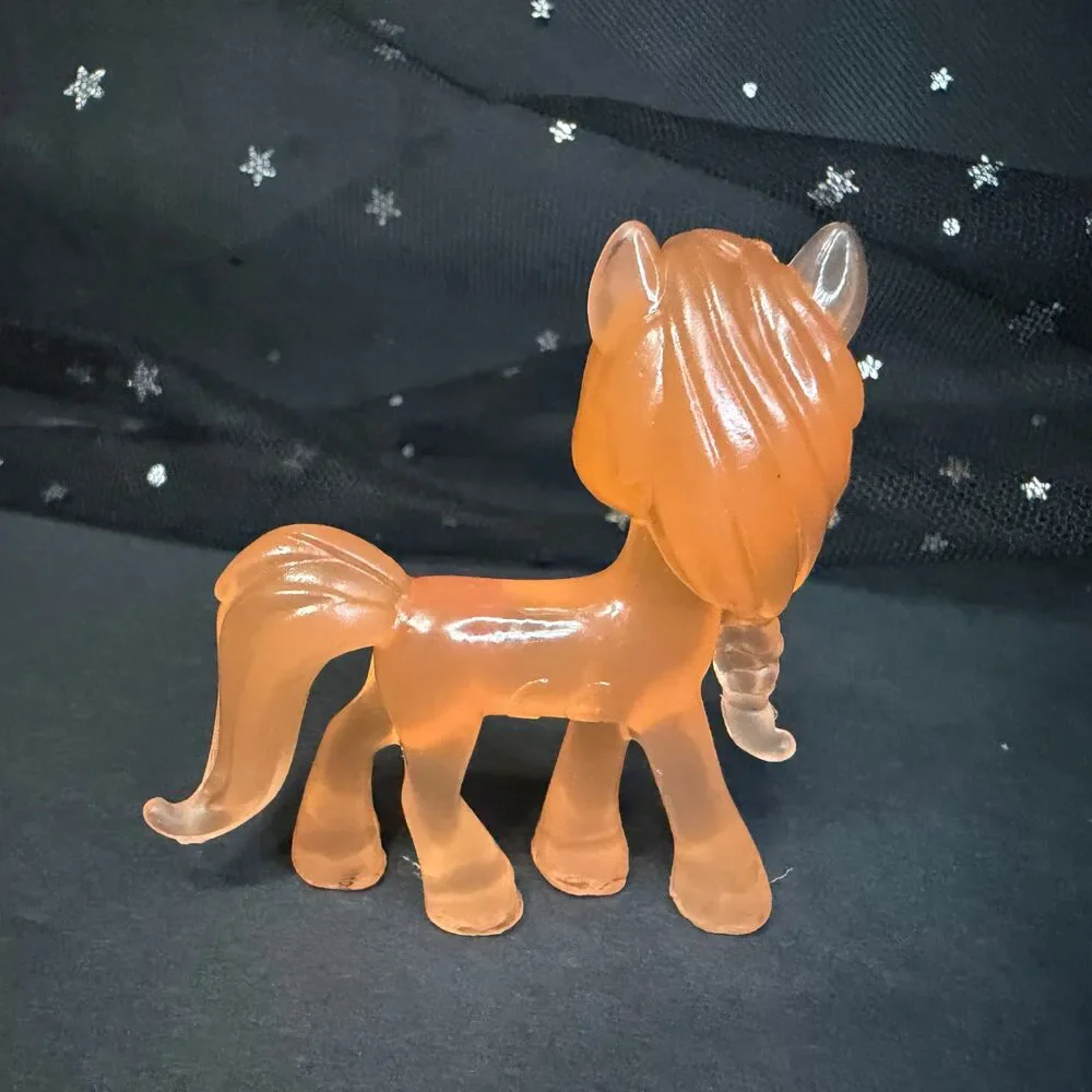 My Little Pony Sunny Starscout Crystal Figure 2 Inch Translucent Orange